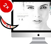 Website für Schönheitssalon, Friseur, Nagelstudio